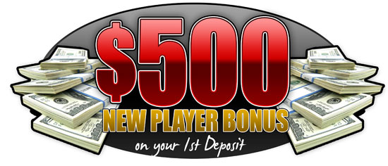 $500 New Player Poker Bonus